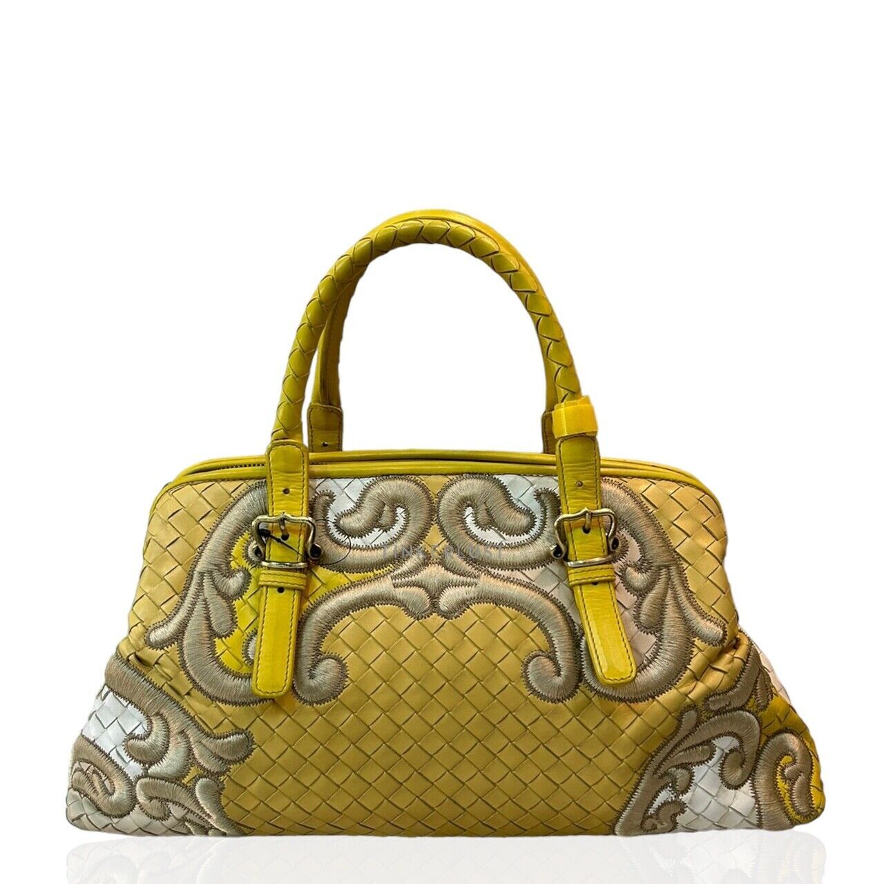 Yellow bottega veneta bag hotsell